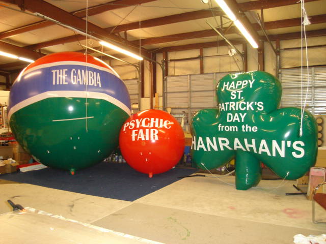 custom advertising balloons with logos