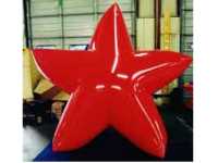 Star shape helium balloons