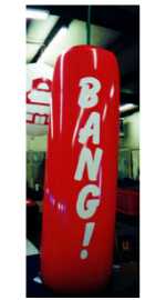 firecracker helium balloon - patriotic holiday inflatable