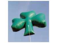 Shamrock helium balloon - custom advertising balloons